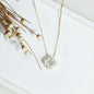 Colar Trevo com Zircônia Cristal