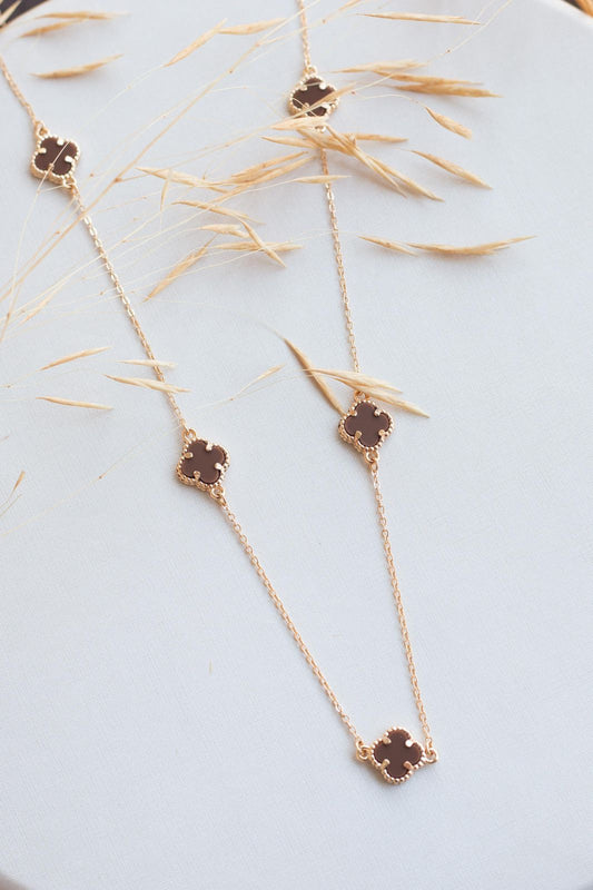 Colar Inspiração Trevo 40cm