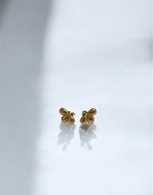 Brinco Pequeno de Flor Três Gotas