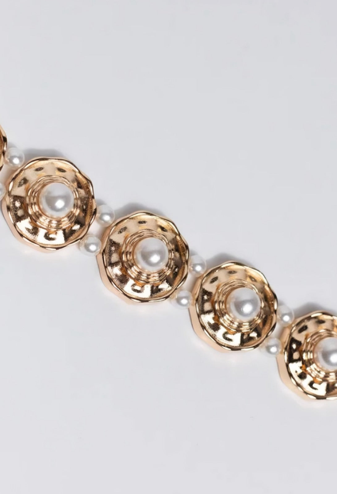 Pulseira Orgânica com Pérola